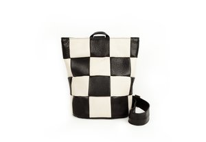 *Imperfect* Black Checkered Sling Bag