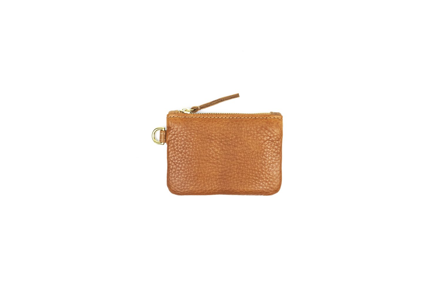 Leather Coin Pouch | Camel