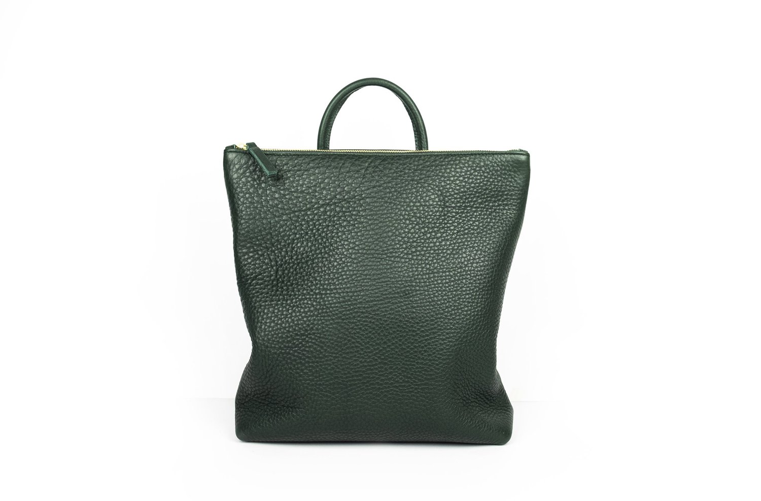 PRIMECUT: KELP LEATHER BACKPACK display picture 2