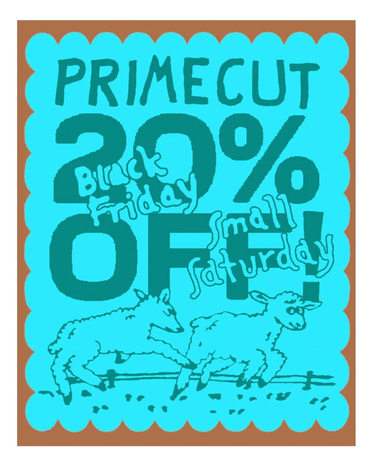 Announcement 📣 Our ONLY SALE of the year is HERE!! 20% off everything online and in store! Get your dream Primecut products discounted starting Thursday at 12:01am through Monday at 11:59pm! 

Email subscribers keep a l👀k out for a code to early ac