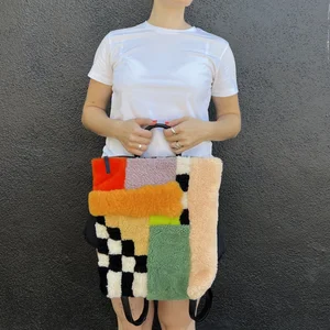 PRIMECUT: PLAYGROUND SHEEPSKIN BACKPACK