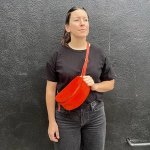 PRIMECUT: CHEETO SHEARLING BUM BAG