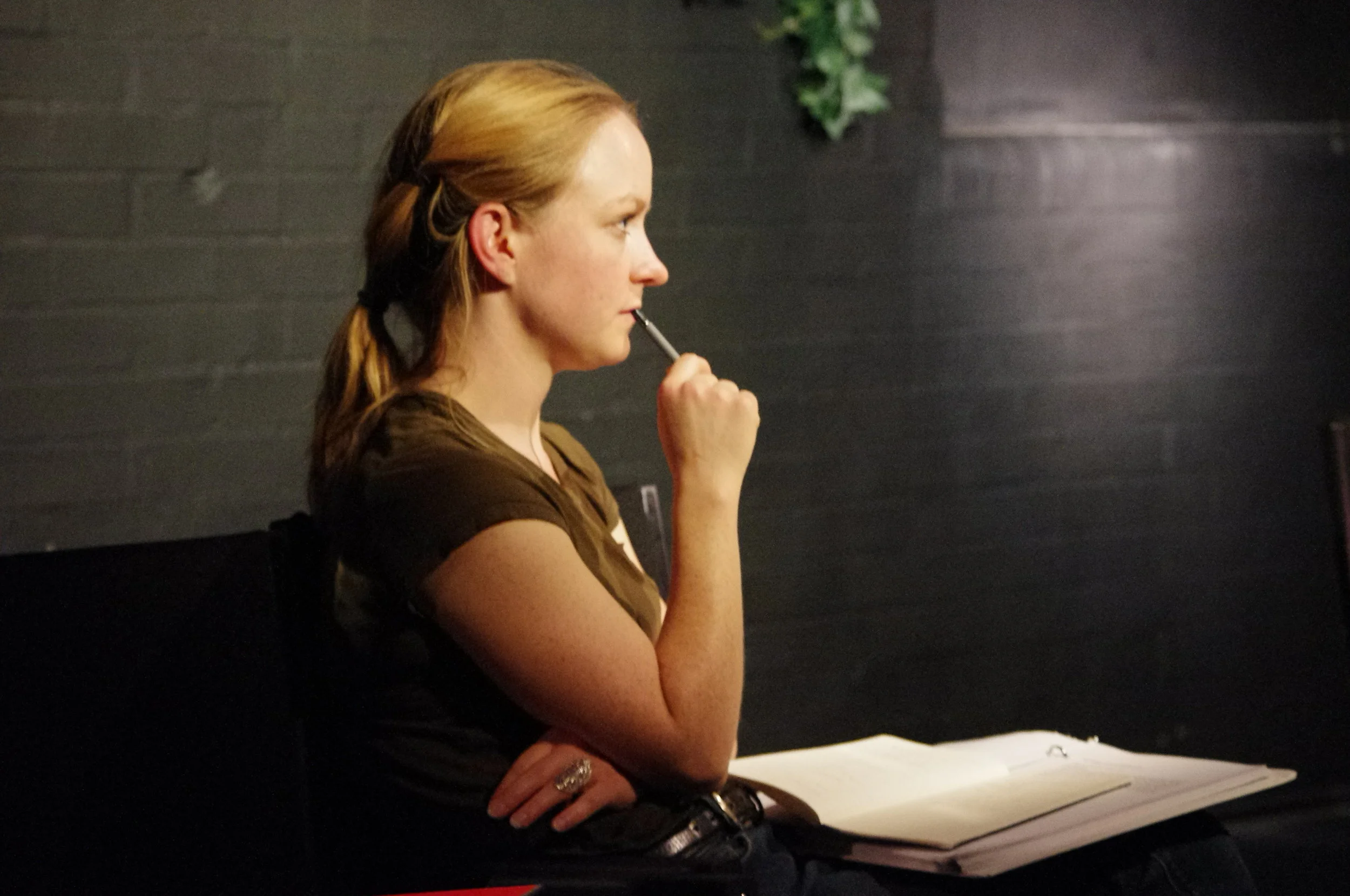 Watching Macbeth Rehearsal