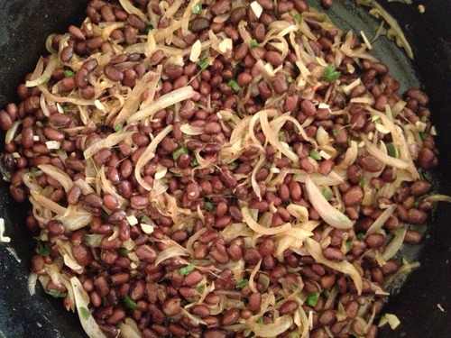  Once you add your beans,&nbsp;you&#39;re off to black bean land. 