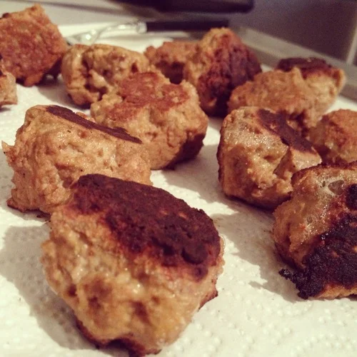 "Why can’t you taste like a meatball?" I cry out.