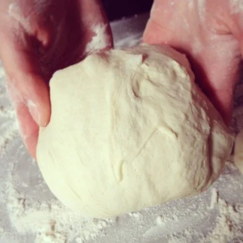 You love the dough.