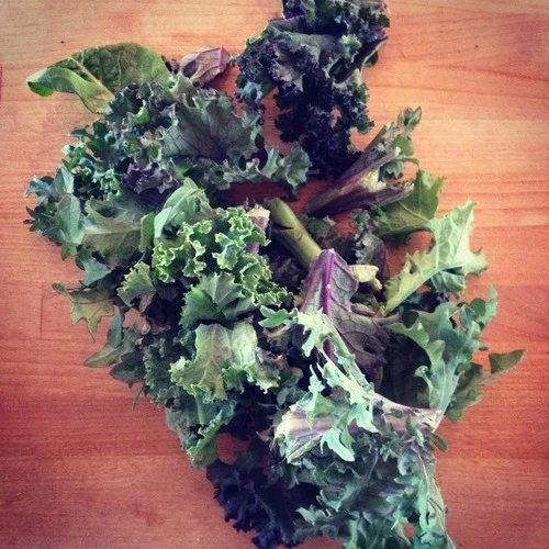 Kale. You’re so pretty but CHOP. (Saving you for the end.)