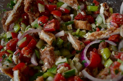 Go crazy, add chicken!