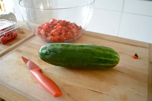 One fatty cucumber coming up...