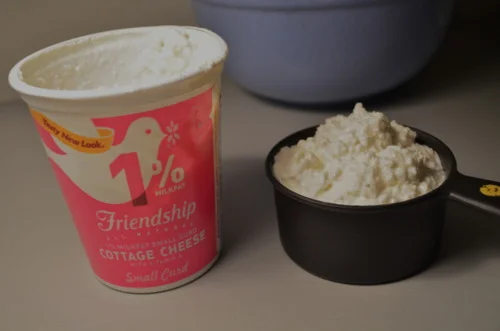 In a blender, puree 1 cup of cottage cheese +...