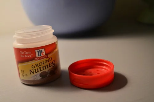 A pinch of nutmeg +...
