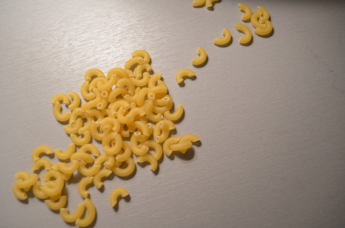  Remember the days of macaroni art? Yeah, I miss those days. 