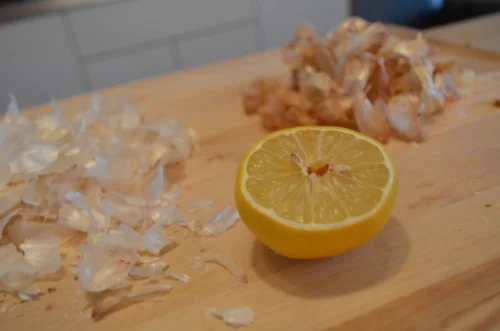 A final touch isn't a final touch without a squeeze of lemon.