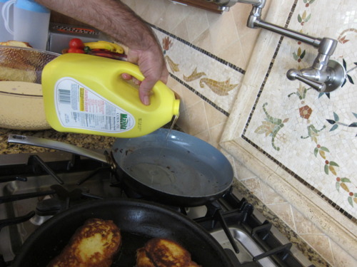 Keep the fun up with corn oil (and more butter!).