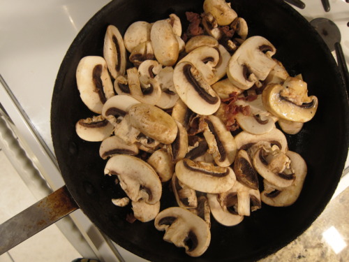  And then add your ‘shrooms. 