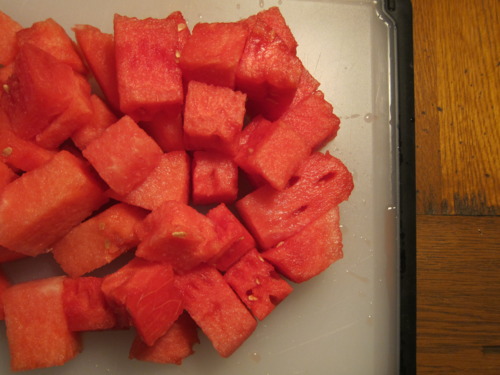  To be perfectly honest, you gotta buy some watermelon. 