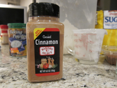 1/4 tsp cinnamon girl.