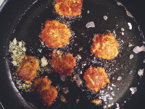  Beginning to feel better about life with latkes.&nbsp; 