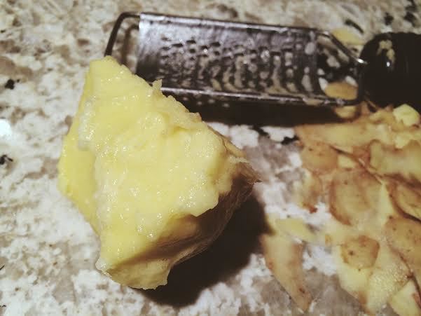  Horrible attempt made at hand-grating potato #1.&nbsp;  Uncheck. 