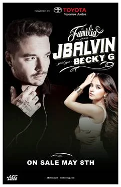J BALVIN & BECKY G TOUR ANNOUNCEMENT - Tickets On-Sale May 8