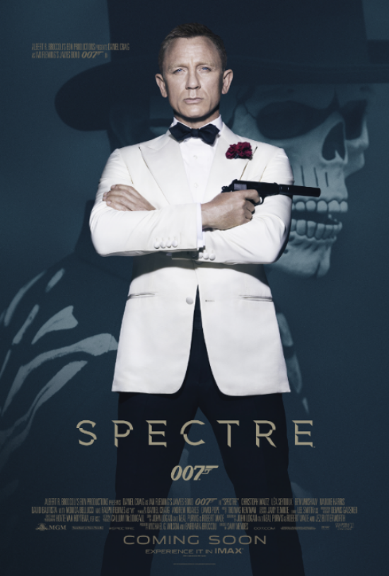 Bond, James Bond, is back in theaters next Friday, November 6, 2015! 