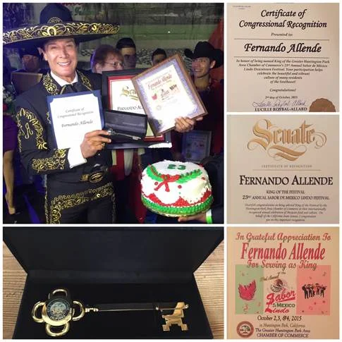 Fernando Allende es el Rey de la Hispanidad
