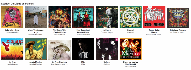 MITRE EN EL SPOTLIGHT DE "DÍA DE MUERTOS" DE APPLE MUSIC & ITUNES
