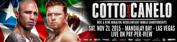 MIGUEL COTTO Actual Campeón Mundial Lineal de Peso Mediano WBC y Ring Magazine anfitrión de sesión de entrenamiento para los medios