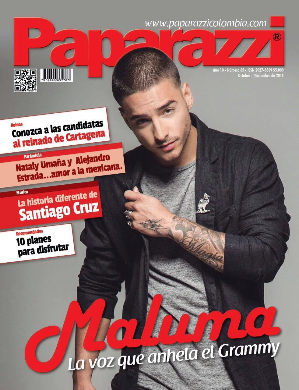 Gracias a la Revista Paparazzi Colombia por tanto cariño ‪#‎PBDB‬