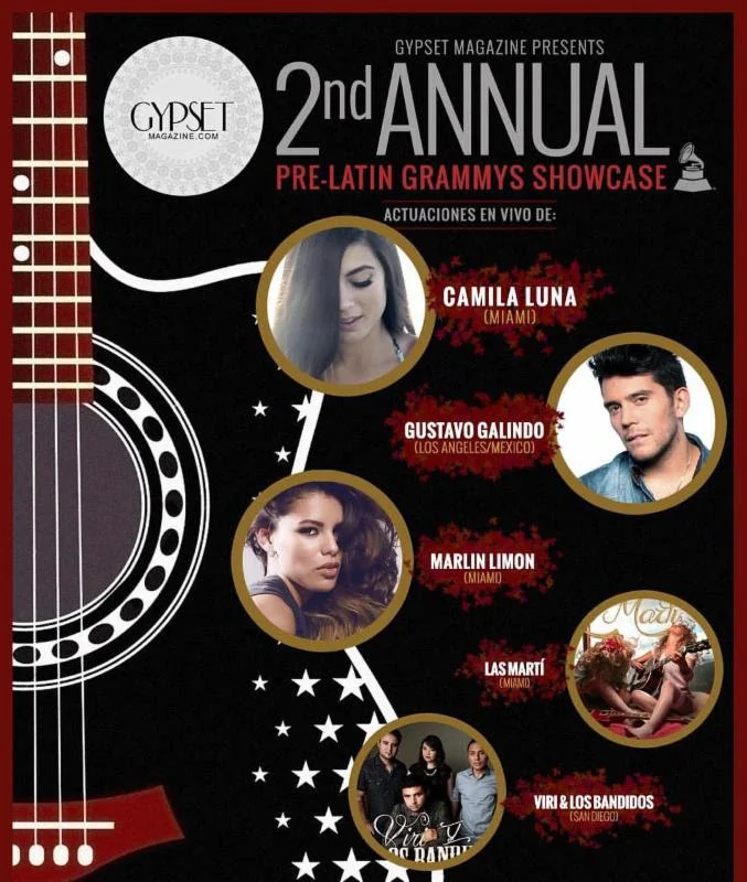 Gypset Magazine Presents: 2nd Annual Pre-Latin Grammys showcase feat. Camila Luna