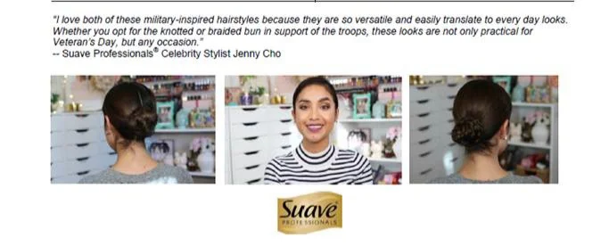Suave Professionals + Dulce Candy Share Military-Inspired Hairstyles This Veteran’s 