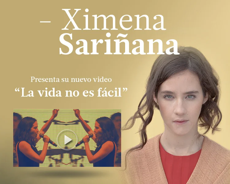 Ximena Sariñana presenta el video oficial de "La Vida No Es Fácil"
