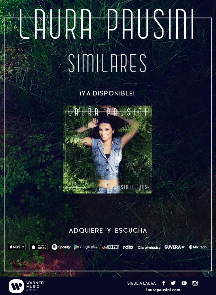 Laura Pausini "Similares" ¡Ya a la venta!