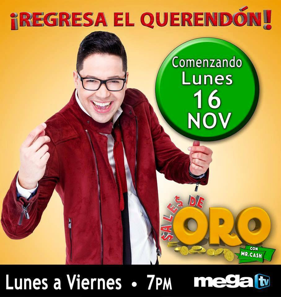 DESDE HOY 16 DE NOVIEMBRE TUS NOCHES NO SERÁN IGUALES CON "MR. CASH" POR MEGATV