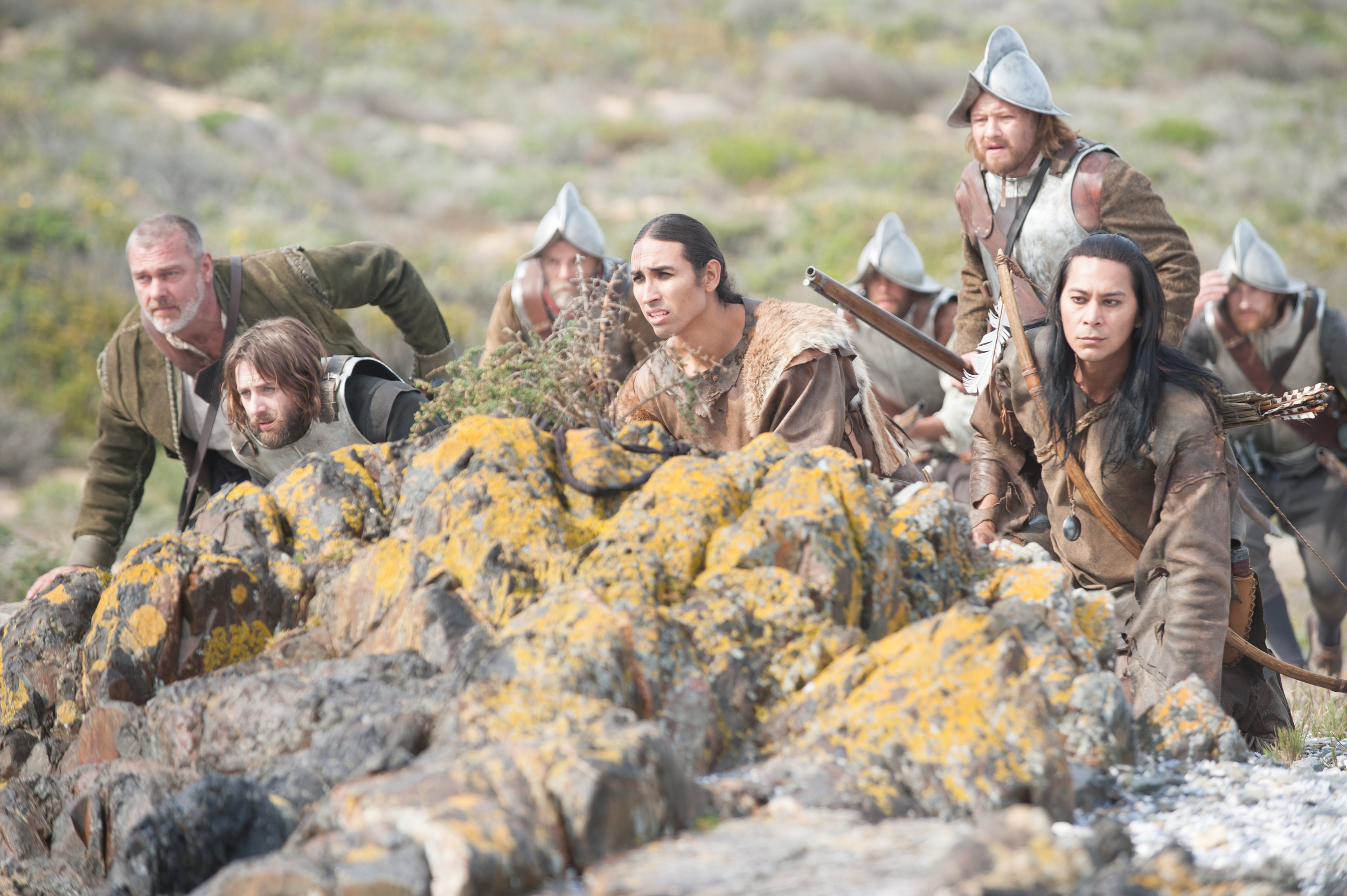 National Geographic Channel’s two-night movie event “Saints & Strangers,” premiering Nov. 22-23, 9/8c.
(photo credit: National Geographic Channels/David Bloomer)