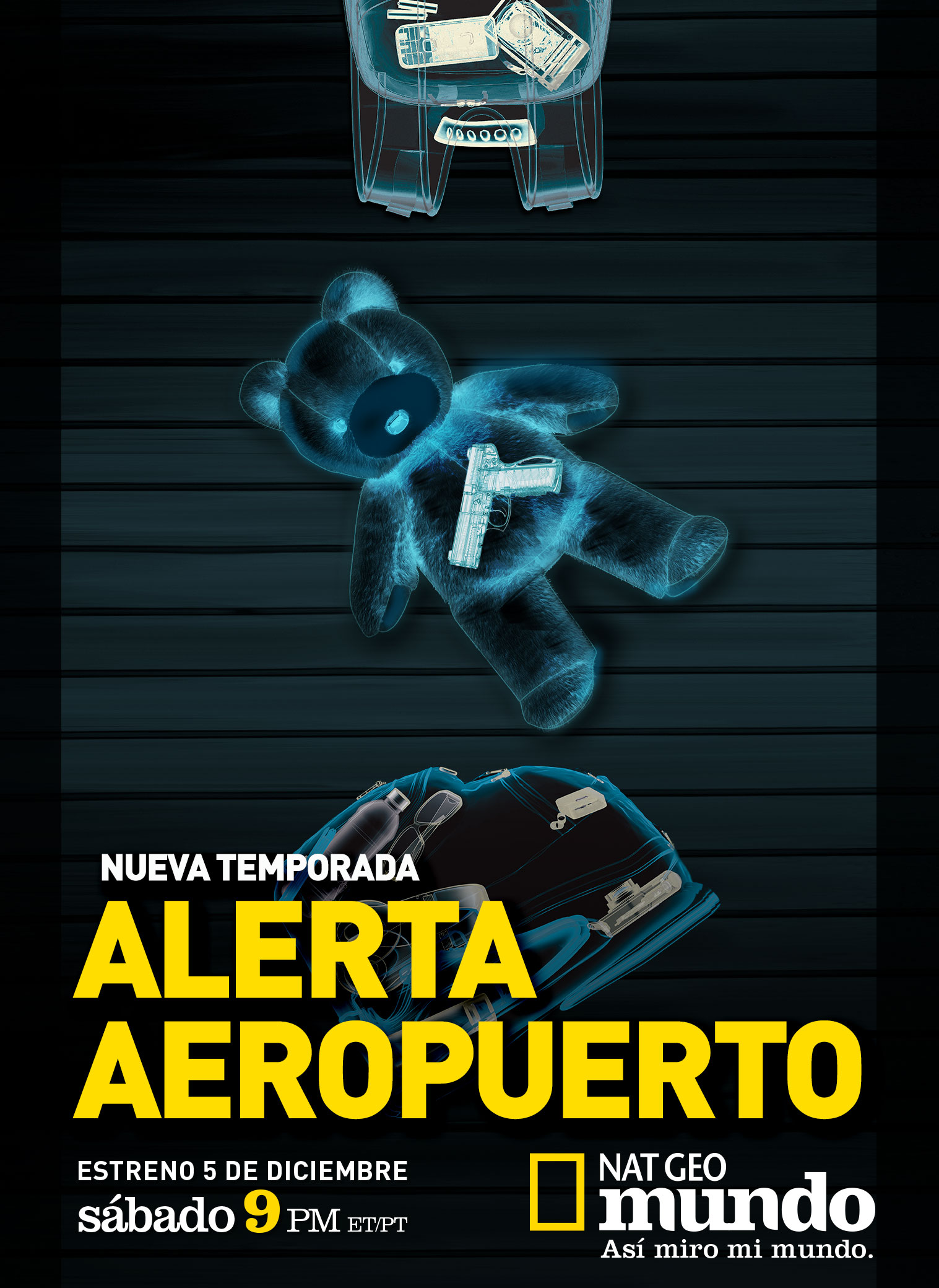 Nat Geo Mundo Regresa con Una Segunda Temporada de la Exitosa Serie "Alerta Aeropurto"