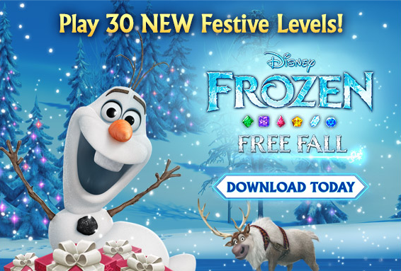 Frozen Free Fall - New Holiday Update!
