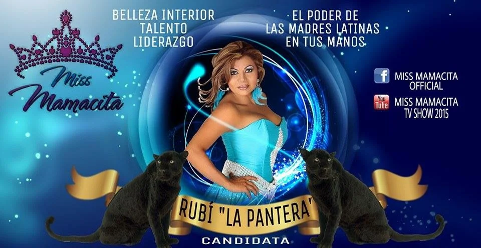  Rubí "La Pantera", Gran Finalista en "Miss Mamacita"