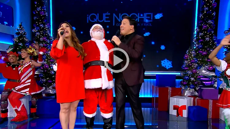 "¡QUE NOCHE! CON ANGELICA Y RAUL" CELEBRA LA NAVIDAD ESTE SABADO, 19 DE DICIEMBRE