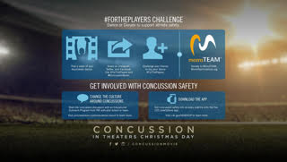 CONCUSSION / Support #ForThePlayers - Do you accept the challenge?