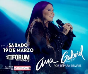 Ana Gabriel en el Forum, Inglewood CA 3/19
