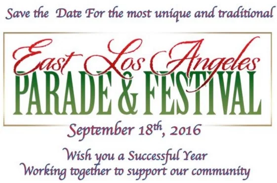 East Los Angeles & Festival 2016: Wishing you a Successful Year!!