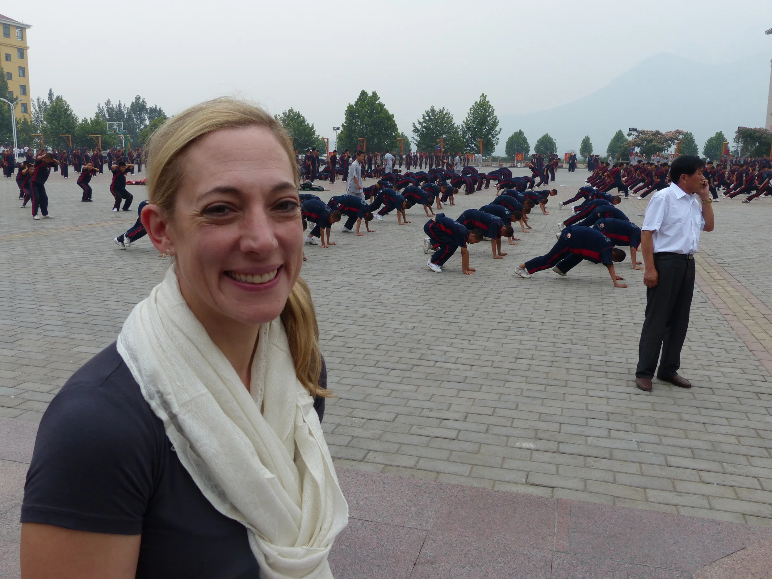 Julie_devant entrainement_KungFu.JPG