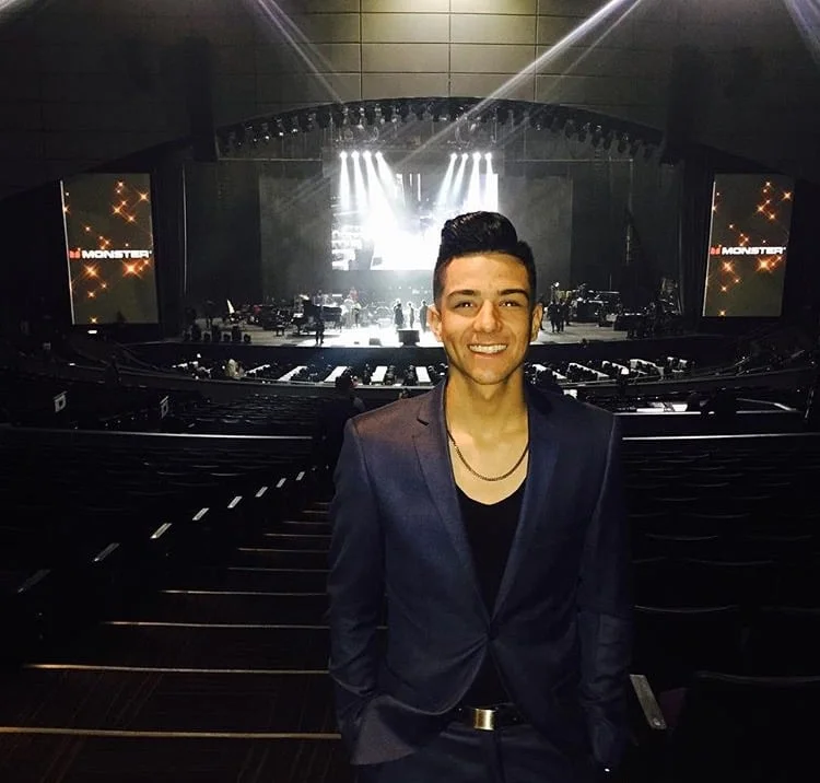Luis Coronel comparte escenario con Aerosmith