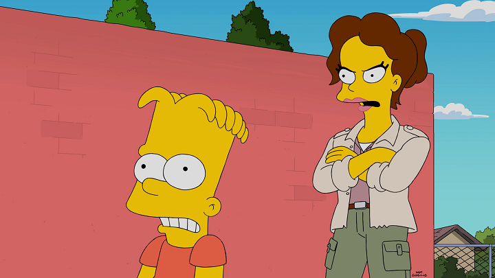 Sofia Vergara (guest-starring) on THE SIMPSONS / Sunday, January 10 on FOX