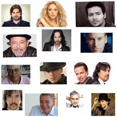 Shakira, Juanes, Los Temerarios, Ruben Blades y otros grandes compositores nominados a la La Musa Awards 2016