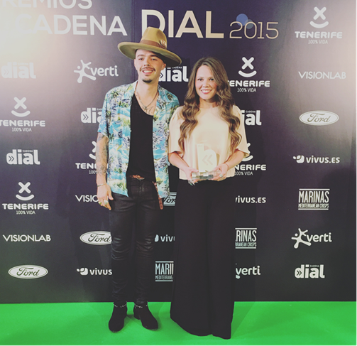 Entregan a Jesse & Joy Premio Dial 2016