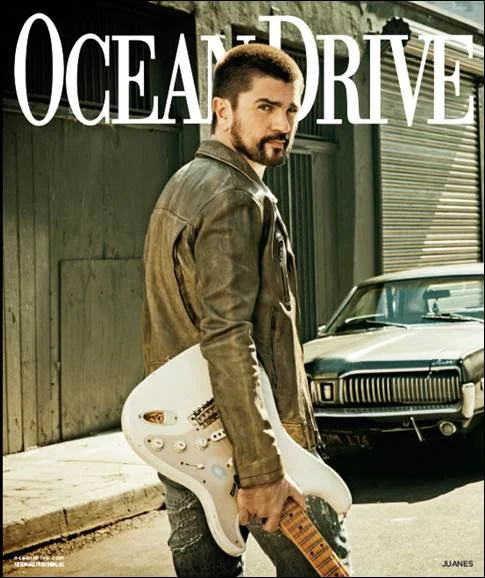 Ocean Drive Magazine Presenta A JUANES En La Portada De Su Edición De Abril