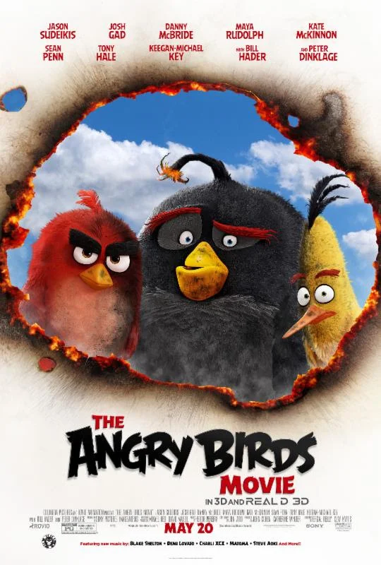 THE ANGRY BIRDS MOVIE in theaters May 20th