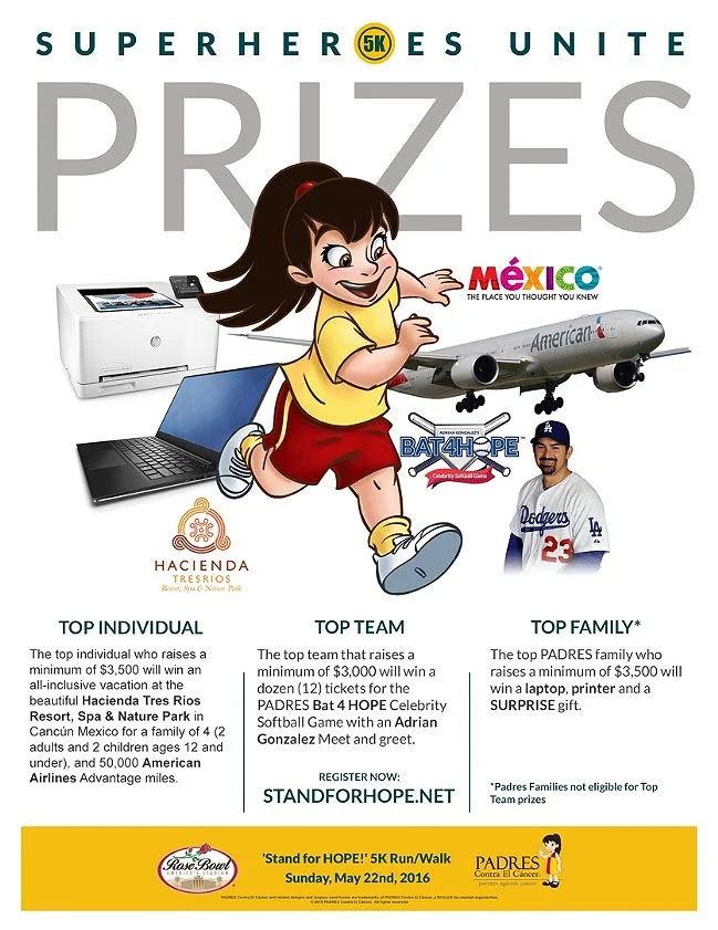 5K News: Flex your superpowers with our fundraising prizes